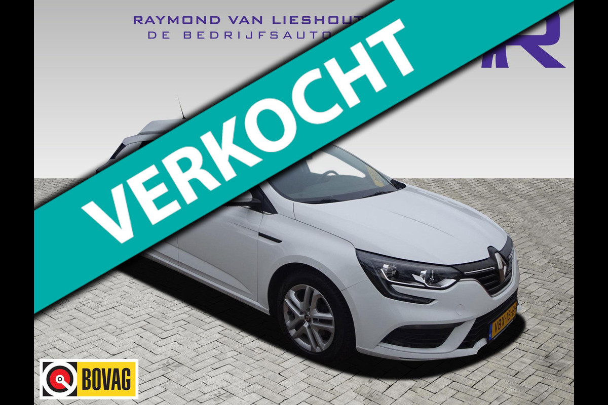 Renault Mégane VAN 1.5 DCI 110 PK AIRCO NAVI LUXE GRIJS KENTEKEN