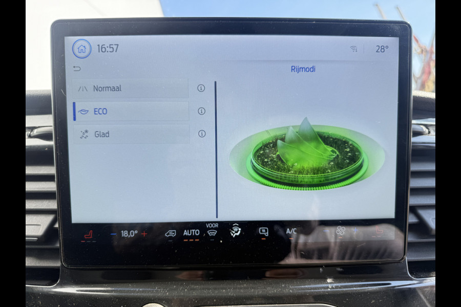 Ford E-Transit 68 kWh 184PK L2H2 316km WLTP 96,6% (SOH) Climate Control Cruise Control CarPlay Navigatie Parkeersensoren v+a