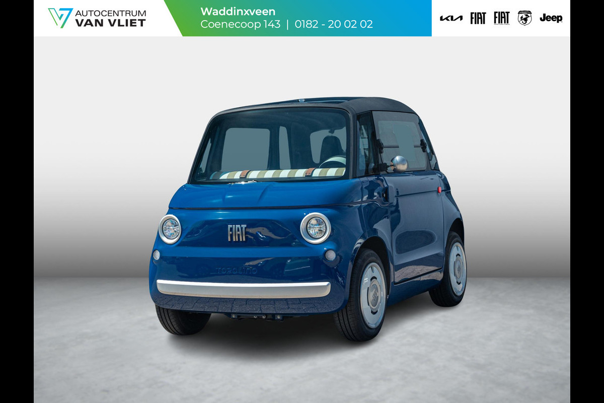 Fiat TOPOLINO Speciale | Uniek | Sapphire Blue | Leder LT Stone Beige