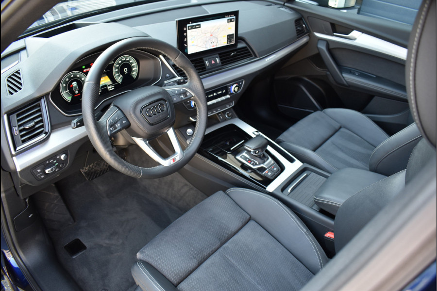 Audi Q5 55 TFSI e S-Line 367 Pk Pano Lucht HUD 360 Camera Leder Keyless 20 Inch