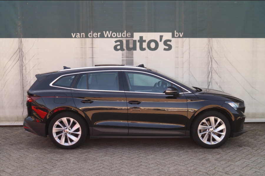 Škoda ENYAQ iV 80 204pk 77kWh -SOH91%-PANO-TREKHAAK-ECC-PDC-
