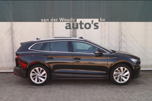 Škoda ENYAQ iV 80 204pk 77kWh -SOH91%-PANO-TREKHAAK-ECC-PDC-