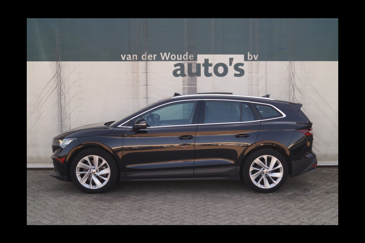 Škoda ENYAQ iV 80 204pk 77kWh -SOH91%-PANO-TREKHAAK-ECC-PDC-