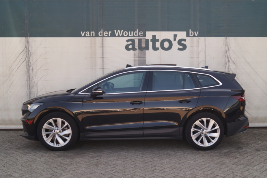 Škoda ENYAQ iV 80 204pk 77kWh -SOH91%-PANO-TREKHAAK-ECC-PDC-