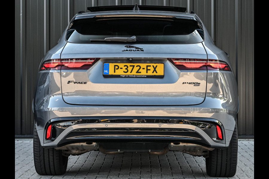Jaguar F-Pace 2.0 P400e PHEV R-Dynamic SE | Panoramadak | 14-Wegs Memory Seats | HermanBosch Sound | Camera | Adaptieve Cruise | Stoelverwarming | Ambiente Verlichting | Stuur Verwarming |