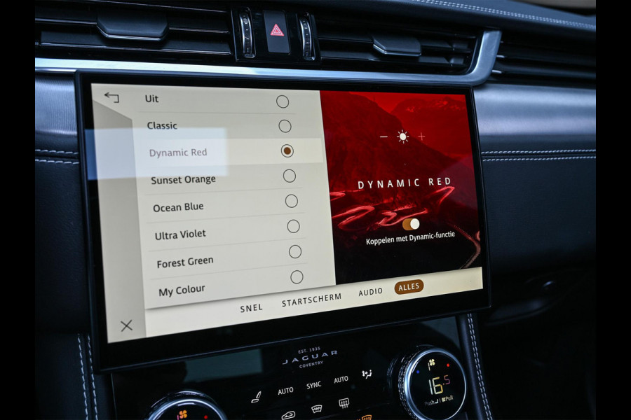 Jaguar F-Pace 2.0 P400e PHEV R-Dynamic SE | Panoramadak | 14-Wegs Memory Seats | HermanBosch Sound | Camera | Adaptieve Cruise | Stoelverwarming | Ambiente Verlichting | Stuur Verwarming |