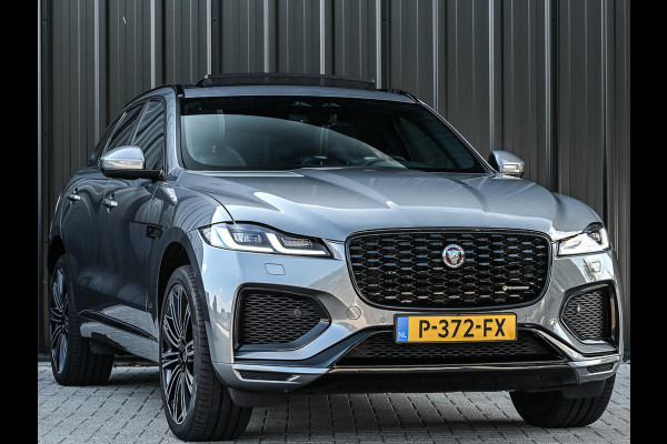 Jaguar F-Pace 2.0 P400e PHEV R-Dynamic SE | Panoramadak | 14-Wegs Memory Seats | HermanBosch Sound | Camera | Adaptieve Cruise | Stoelverwarming | Ambiente Verlichting | Stuur Verwarming |