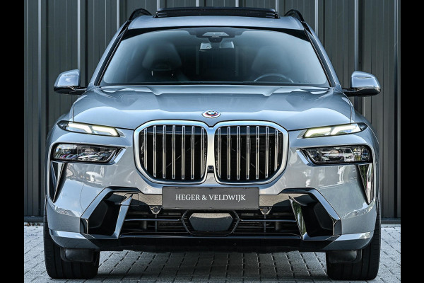 BMW X7 xDrive40i High Executive 7P | Panoramadak | Alcantara Hemel | Harman/Kardon | Iconic Glow | Stoelventilatie + Massage | Actice Cruise | Ambiance Interieur | HUD | Luchtvering |