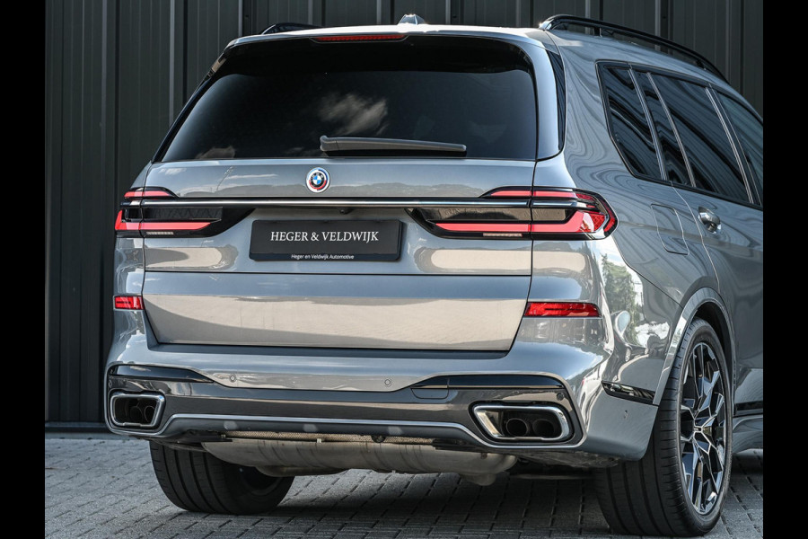 BMW X7 xDrive40i High Executive 7P | Panoramadak | Alcantara Hemel | Harman/Kardon | Iconic Glow | Stoelventilatie + Massage | Actice Cruise | Ambiance Interieur | HUD | Luchtvering |
