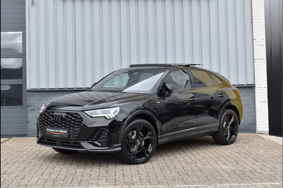 Audi Q3 Sportback 45 TFSI e S-Line 245 Pk Pano Memory Sfeer Keyless Vol Leder 360 Camera 20 Inch