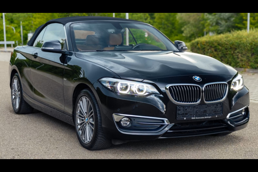 BMW 2 Serie Cabrio 220iA EDITION-2 ** LED, COGNAC LEDER, NAVI, CAMERA, 17-inch LMV ** 1e EIG - UNFALLFREI  ** ** INFORMEER OOK NAAR ONZE AANTREKKELIJKE FINANCIAL-LEASE TARIEVEN **