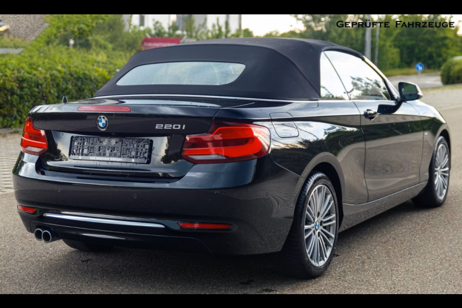 BMW 2 Serie Cabrio 220iA EDITION-2 ** LED, COGNAC LEDER, NAVI, CAMERA, 17-inch LMV ** 1e EIG - UNFALLFREI  ** ** INFORMEER OOK NAAR ONZE AANTREKKELIJKE FINANCIAL-LEASE TARIEVEN **