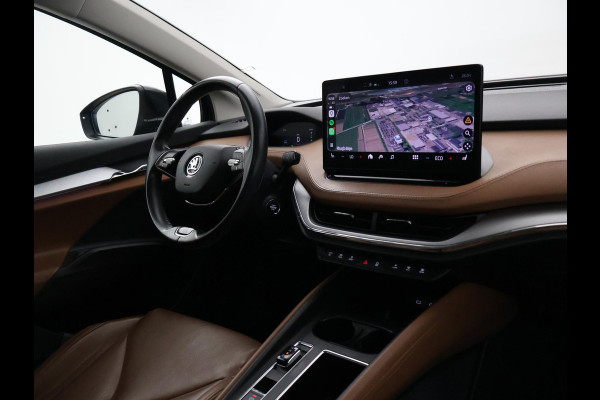 Škoda ENYAQ iV 80 + LEDER | PANORAMA | TREKHAAK | 21 INCH | ADAPTIVE CRUISE | CAMERA | STOELVERW. | MATRIX LED