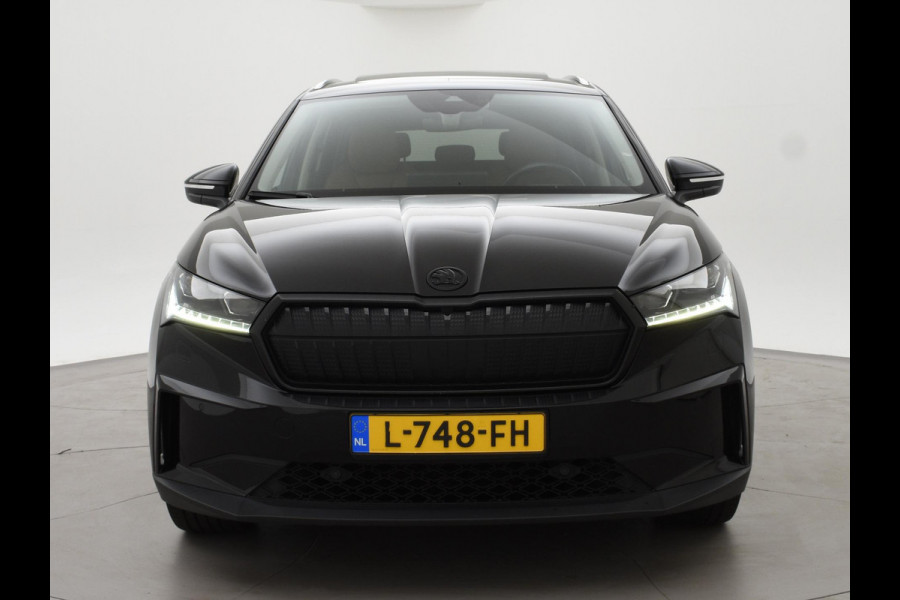 Škoda ENYAQ iV 80 + LEDER | PANORAMA | TREKHAAK | 21 INCH | ADAPTIVE CRUISE | CAMERA | STOELVERW. | MATRIX LED