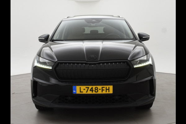 Škoda ENYAQ iV 80 + LEDER | PANORAMA | TREKHAAK | 21 INCH | ADAPTIVE CRUISE | CAMERA | STOELVERW. | MATRIX LED