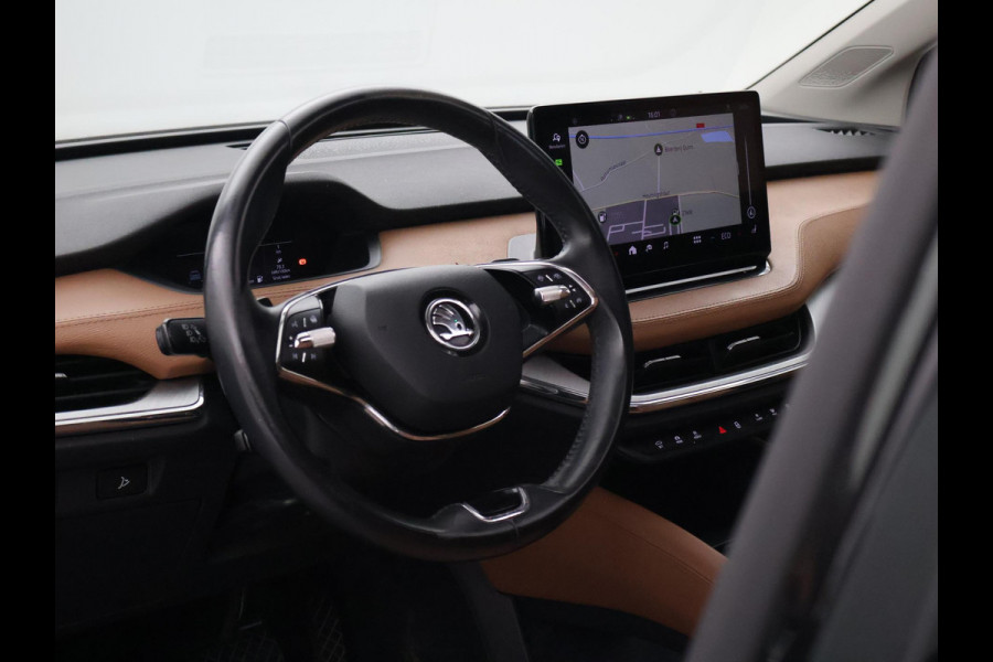 Škoda ENYAQ iV 80 + LEDER | PANORAMA | TREKHAAK | 21 INCH | ADAPTIVE CRUISE | CAMERA | STOELVERW. | MATRIX LED
