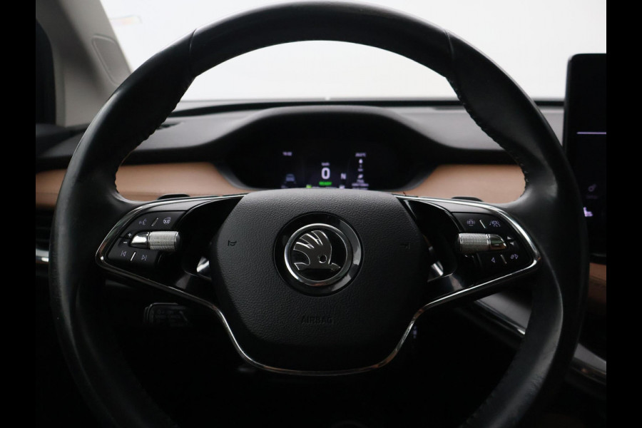 Škoda ENYAQ iV 80 + LEDER | PANORAMA | TREKHAAK | 21 INCH | ADAPTIVE CRUISE | CAMERA | STOELVERW. | MATRIX LED