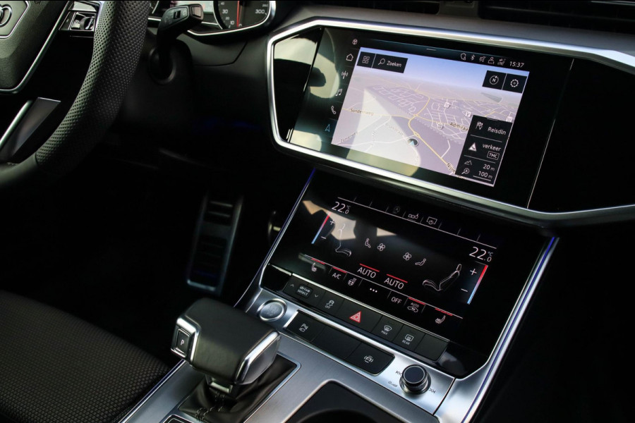 Audi A6 Avant 45 2.0TFSI Quattro S line Edition 245pk Automaat! 1e|Audi Exclusive Nardo|Panoramadak|Leder|LED Matrix|Black|21inch