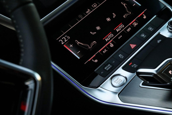 Audi A6 Avant 45 2.0TFSI Quattro S line Edition 245pk Automaat! 1e|Audi Exclusive Nardo|Panoramadak|Leder|LED Matrix|Black|21inch