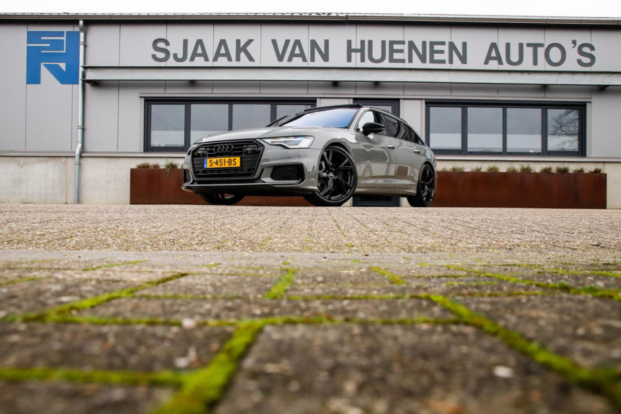 Audi A6 Avant 45 2.0TFSI Quattro S line Edition 245pk Automaat! 1e|Audi Exclusive Nardo|Panoramadak|Leder|LED Matrix|Black|21inch