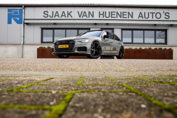 Audi A6 Avant 45 2.0TFSI Quattro S line Edition 245pk Automaat! 1e|Audi Exclusive Nardo|Panoramadak|Leder|LED Matrix|Black|21inch