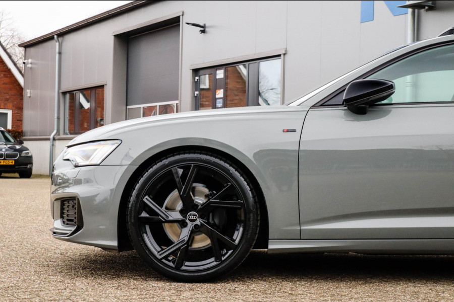 Audi A6 Avant 45 2.0TFSI Quattro S line Edition 245pk Automaat! 1e|Audi Exclusive Nardo|Panoramadak|Leder|LED Matrix|Black|21inch