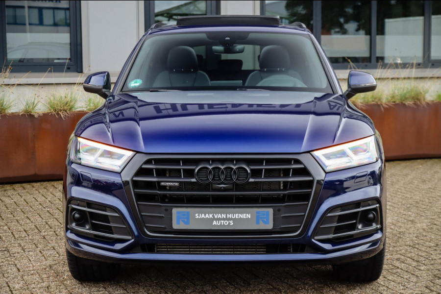 Audi Q5 50 TFSI e Quattro Competition Pro Line S S-Line 299pk Automaat! Panoramadak|Virtual Cockpit|LED Matrix|B&O|Black|Trekhaak