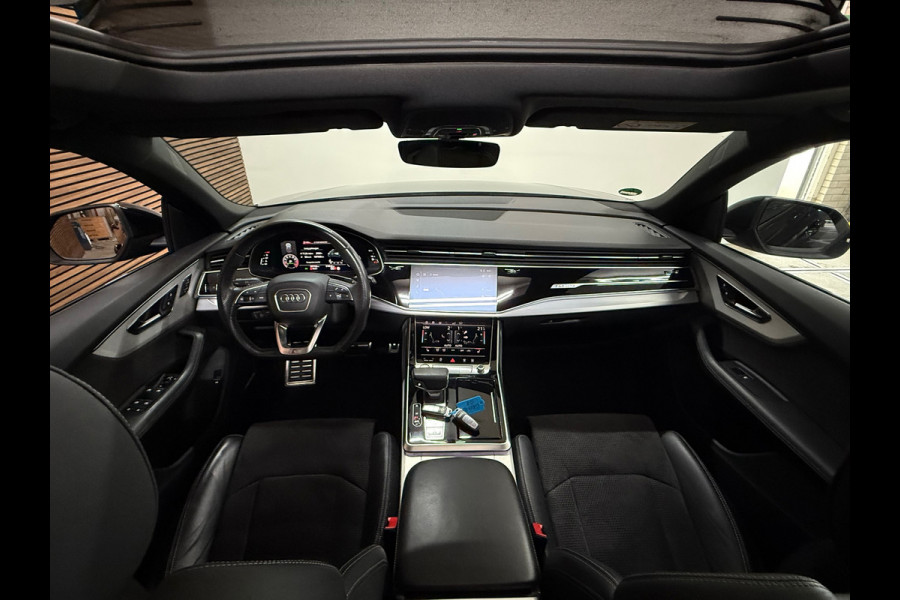 Audi Q8 55 TFSI quattro Pro Line Plus S Line |Black Pack | Luchtvering | PANO| Matrix-Led | 22INCH |BANG&OLUFSEN |TREKHAAK