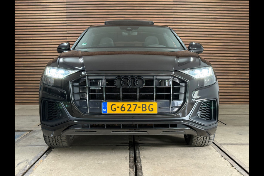 Audi Q8 55 TFSI quattro Pro Line Plus S Line |Black Pack | Luchtvering | PANO| Matrix-Led | 22INCH |BANG&OLUFSEN |TREKHAAK