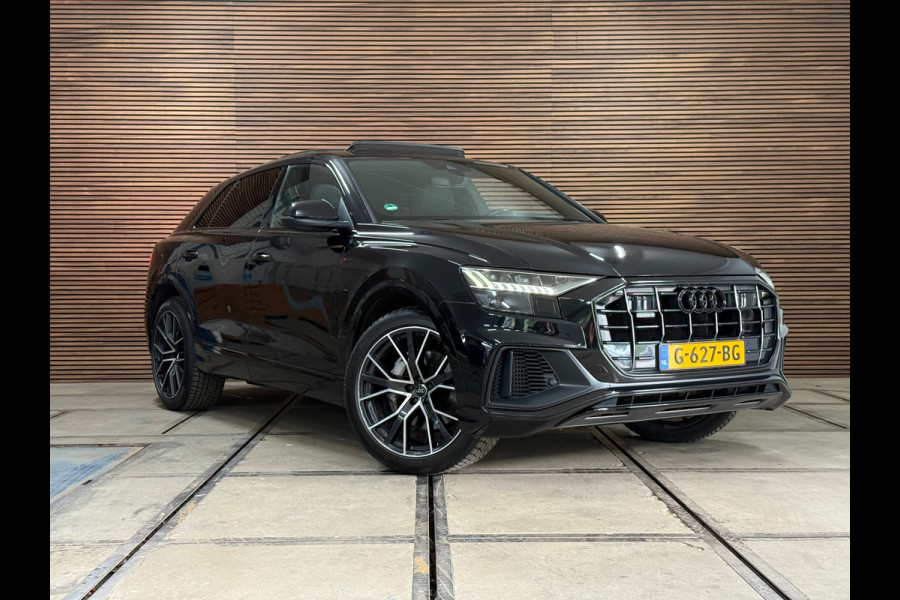 Audi Q8 55 TFSI quattro Pro Line Plus S Line |Black Pack | Luchtvering | PANO| Matrix-Led | 22INCH |BANG&OLUFSEN |TREKHAAK