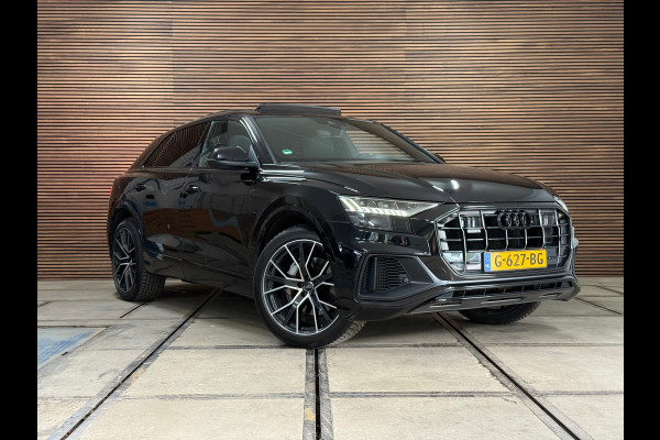 Audi Q8 55 TFSI quattro Pro Line Plus S Line |Black Pack | Luchtvering | PANO| Matrix-Led | 22INCH |BANG&OLUFSEN |TREKHAAK