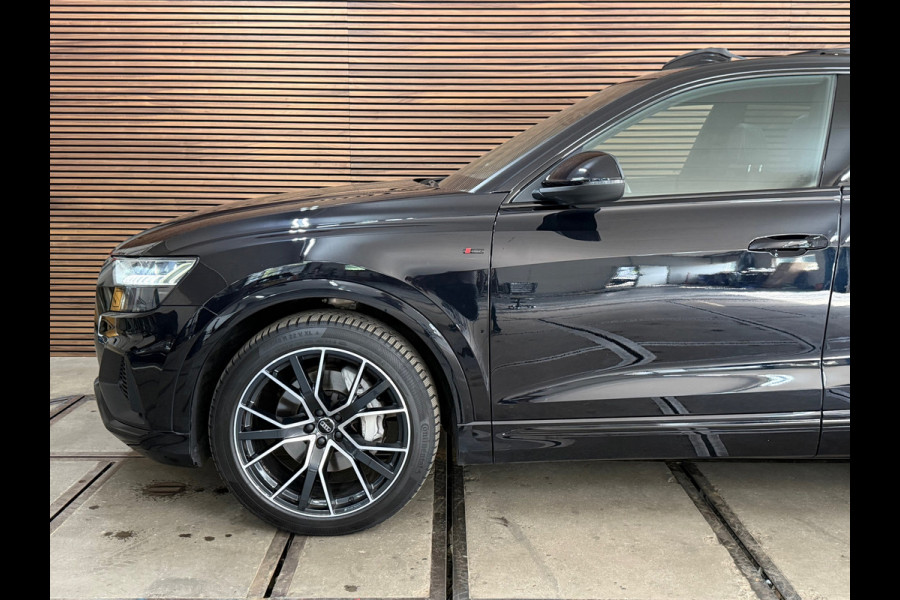 Audi Q8 55 TFSI quattro Pro Line Plus S Line |Black Pack | Luchtvering | PANO| Matrix-Led | 22INCH |BANG&OLUFSEN |TREKHAAK