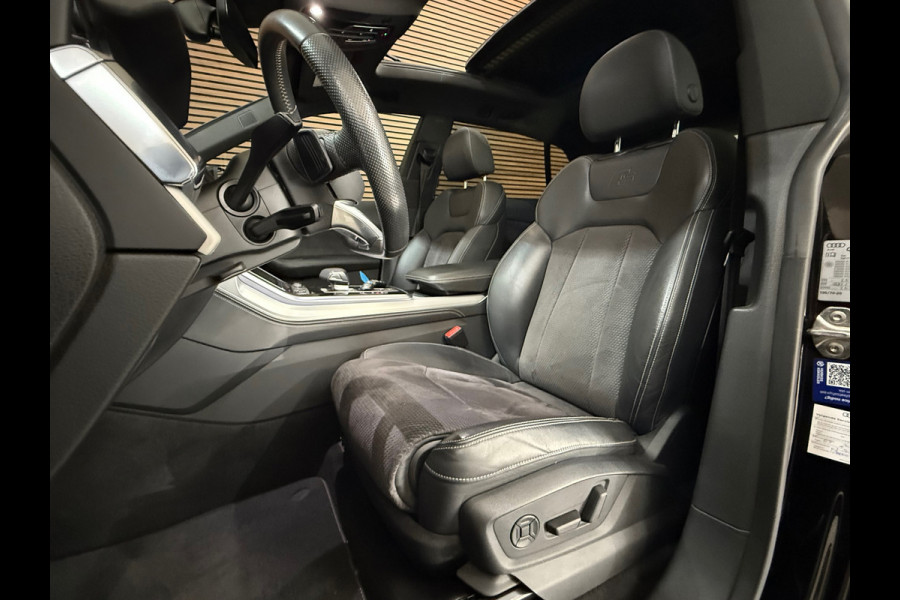 Audi Q8 55 TFSI quattro Pro Line Plus S Line |Black Pack | Luchtvering | PANO| Matrix-Led | 22INCH |BANG&OLUFSEN |TREKHAAK