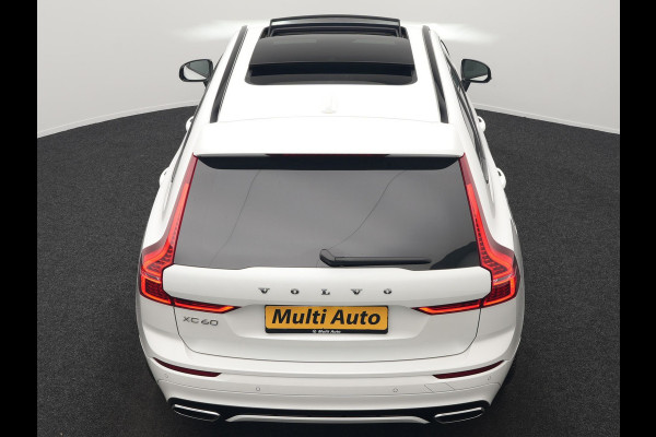 Volvo XC60 Recharge T8 AWD R-Design PHEV 391pk Dealer O.H. | Panodak | Luchtvering | Head Up | Camera | Harman & Kardon | Sportstoelen Memory & Verwarmd | 21"L.M | Apple Carplay | Keyless | Blis | Virtual | Navigatie | DAB | Plug In Hybrid