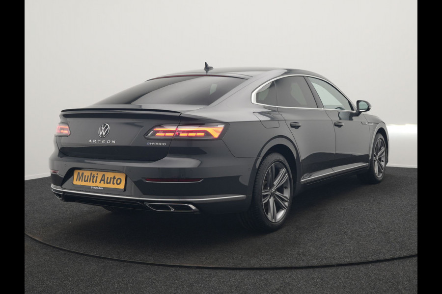 Volkswagen Arteon 1.4 TSI eHybrid R-Line Plug In Hybrid 218pk Dealer O.H. PHEV | Lederen Sportstoelen Memory & Massage | Adaptive Cruise | Camera | Matrix LED | Apple Carplay | Voorstoelen Verwarmd | Blis | Virtual | Navigatie | DAB |