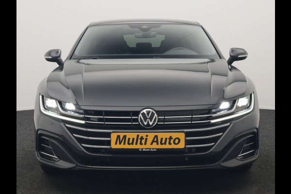 Volkswagen Arteon 1.4 TSI eHybrid R-Line Plug In Hybrid 218pk Dealer O.H. PHEV | Lederen Sportstoelen Memory & Massage | Adaptive Cruise | Camera | Matrix LED | Apple Carplay | Voorstoelen Verwarmd | Blis | Virtual | Navigatie | DAB |