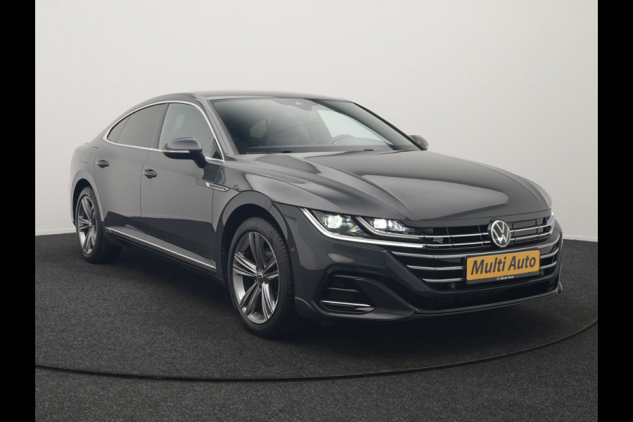 Volkswagen Arteon 1.4 TSI eHybrid R-Line Plug In Hybrid 218pk Dealer O.H. PHEV | Lederen Sportstoelen Memory & Massage | Adaptive Cruise | Camera | Matrix LED | Apple Carplay | Voorstoelen Verwarmd | Blis | Virtual | Navigatie | DAB |