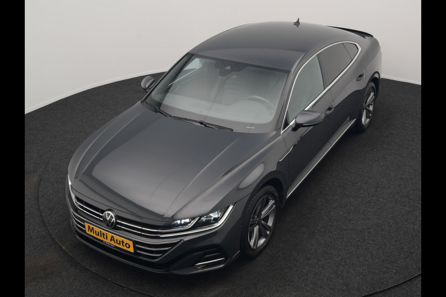 Volkswagen Arteon 1.4 TSI eHybrid R-Line Plug In Hybrid 218pk Dealer O.H. PHEV | Lederen Sportstoelen Memory & Massage | Adaptive Cruise | Camera | Matrix LED | Apple Carplay | Voorstoelen Verwarmd | Blis | Virtual | Navigatie | DAB |