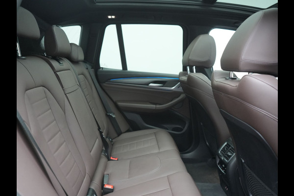 BMW iX3 M Sport High Executive 80 kWh 286pk Dealer O.H | Trekhaak Af Fabriek | Panodak | Laser LED | Head Up | Adaptive Cruise | 360 Camera | Lederen Sportstoelen Memory & Verwarmd | Harman / Kardon | Pilot Assist | Keyless | Blis | Apple Carplay | Navigatie | Virtual | DAB |