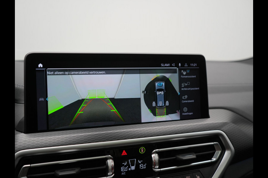 BMW iX3 M Sport High Executive 80 kWh 286pk Dealer O.H | Trekhaak Af Fabriek | Panodak | Laser LED | Head Up | Adaptive Cruise | 360 Camera | Lederen Sportstoelen Memory & Verwarmd | Harman / Kardon | Pilot Assist | Keyless | Blis | Apple Carplay | Navigatie | Virtual | DAB |