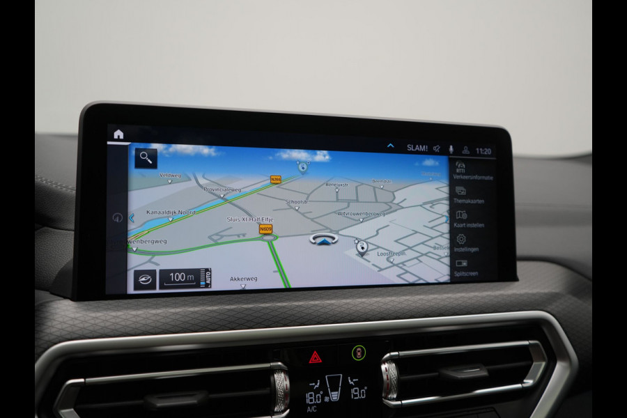 BMW iX3 M Sport High Executive 80 kWh 286pk Dealer O.H | Trekhaak Af Fabriek | Panodak | Laser LED | Head Up | Adaptive Cruise | 360 Camera | Lederen Sportstoelen Memory & Verwarmd | Harman / Kardon | Pilot Assist | Keyless | Blis | Apple Carplay | Navigatie | Virtual | DAB |