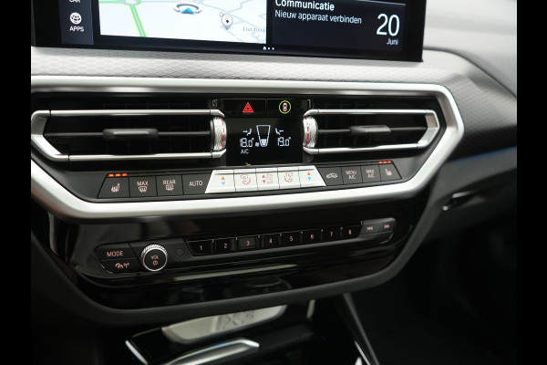 BMW iX3 M Sport High Executive 80 kWh 286pk Dealer O.H | Trekhaak Af Fabriek | Panodak | Laser LED | Head Up | Adaptive Cruise | 360 Camera | Lederen Sportstoelen Memory & Verwarmd | Harman / Kardon | Pilot Assist | Keyless | Blis | Apple Carplay | Navigatie | Virtual | DAB |