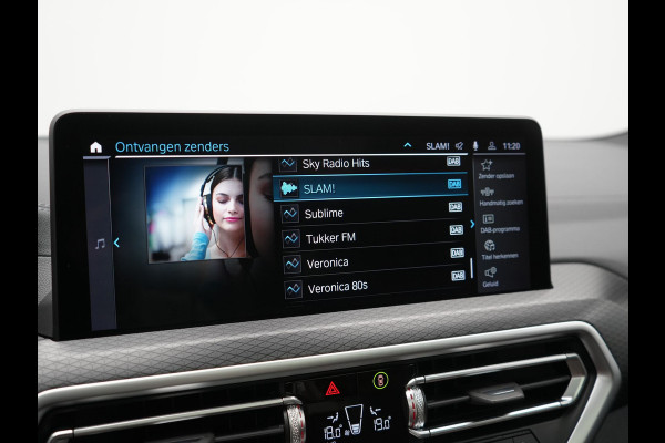 BMW iX3 M Sport High Executive 80 kWh 286pk Dealer O.H | Trekhaak Af Fabriek | Panodak | Laser LED | Head Up | Adaptive Cruise | 360 Camera | Lederen Sportstoelen Memory & Verwarmd | Harman / Kardon | Pilot Assist | Keyless | Blis | Apple Carplay | Navigatie | Virtual | DAB |