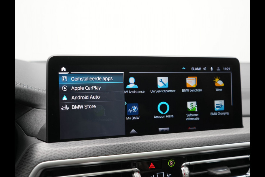 BMW iX3 M Sport High Executive 80 kWh 286pk Dealer O.H | Trekhaak Af Fabriek | Panodak | Laser LED | Head Up | Adaptive Cruise | 360 Camera | Lederen Sportstoelen Memory & Verwarmd | Harman / Kardon | Pilot Assist | Keyless | Blis | Apple Carplay | Navigatie | Virtual | DAB |