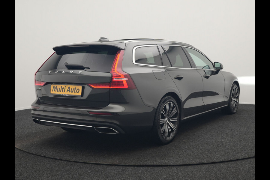 Volvo V60 T6 Recharge AWD Inscription PHEV 340pk | Panodak | Adaptive Cruise | Elektrische achterklep | Camera | Stoelen & Stuur Verwarmd | Keyless | Blis | Apple Carplay | Navigatie | DAB | Virtual | 18"L.M | Plug In Hybrid |