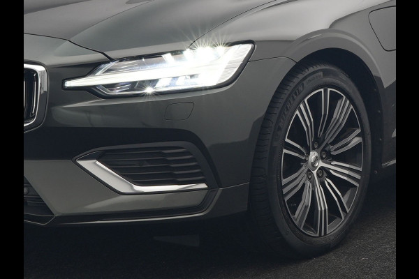 Volvo V60 T6 Recharge AWD Inscription PHEV 340pk | Panodak | Adaptive Cruise | Elektrische achterklep | Camera | Stoelen & Stuur Verwarmd | Keyless | Blis | Apple Carplay | Navigatie | DAB | Virtual | 18"L.M | Plug In Hybrid |