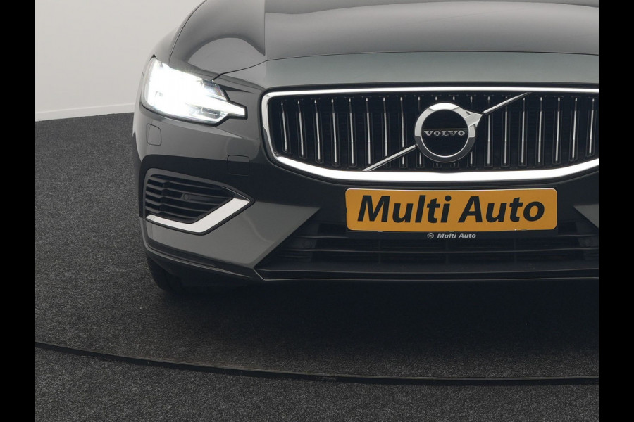 Volvo V60 T6 Recharge AWD Inscription PHEV 340pk | Panodak | Adaptive Cruise | Elektrische achterklep | Camera | Stoelen & Stuur Verwarmd | Keyless | Blis | Apple Carplay | Navigatie | DAB | Virtual | 18"L.M | Plug In Hybrid |
