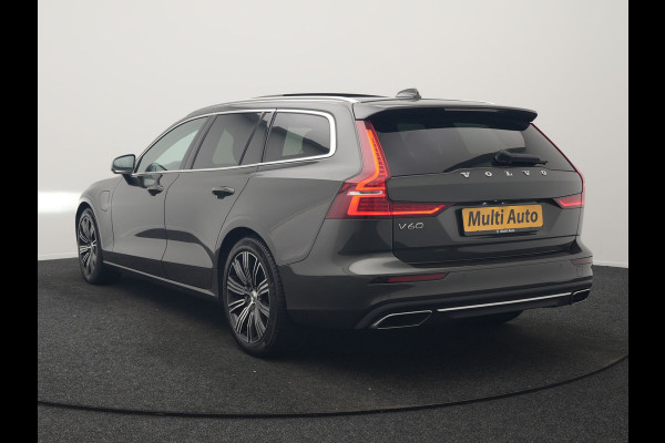 Volvo V60 T6 Recharge AWD Inscription PHEV 340pk | Panodak | Adaptive Cruise | Elektrische achterklep | Camera | Stoelen & Stuur Verwarmd | Keyless | Blis | Apple Carplay | Navigatie | DAB | Virtual | 18"L.M | Plug In Hybrid |