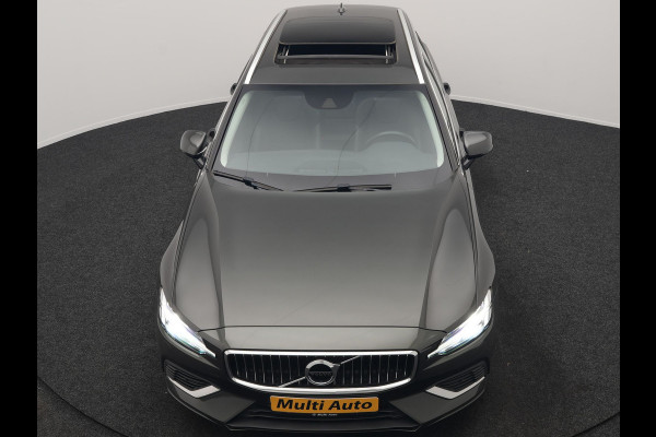 Volvo V60 T6 Recharge AWD Inscription PHEV 340pk | Panodak | Adaptive Cruise | Elektrische achterklep | Camera | Stoelen & Stuur Verwarmd | Keyless | Blis | Apple Carplay | Navigatie | DAB | Virtual | 18"L.M | Plug In Hybrid |