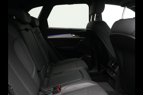 Audi Q5 50 TFSI e S Line FACELIFT PHEV 300pk Dealer O.H. | Luchtvering | Adaptive Cruise | Matrix Led | 360 Camera | Sportstoelen Verwarmd | Sfeerverlichting | Blis | Park Assist | Navigatie | DAB | Standkachel | Plug In Hybrid |